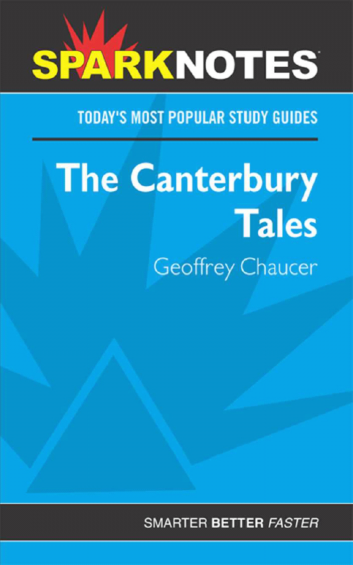 Cover image for The Canterbury Tales (SparkNotes)